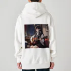 ミネラル太郎のギター少女　リオ Heavyweight Zip Hoodie