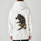 海坊主のUPGとトライバルウルフ Heavyweight Zip Hoodie