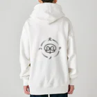 犬ノハナの犬の鼻 Heavyweight Zip Hoodie