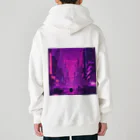 3tomo6's shopのpurple Heavyweight Zip Hoodie