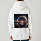 3tomo6's shopのRainbow Ring Heavyweight Zip Hoodie