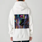 shiba9のCyber Girl Heavyweight Zip Hoodie