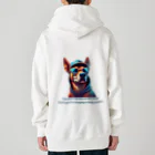 グアムドッグホテルズセレクトショップのかっこいい犬 Heavyweight Zip Hoodie