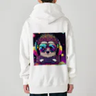 yu-tata-yuのアゲ上げ！DJハリネズミくん Heavyweight Zip Hoodie