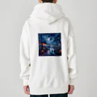 GRAPHLABOの月明りの京都 Heavyweight Zip Hoodie