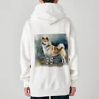 宗乙商店のSamurai Dog Heavyweight Zip Hoodie