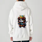 遮那しょっぷのワンだふる侍 Heavyweight Zip Hoodie