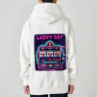 ロック堂のラッキーデー Heavyweight Zip Hoodie