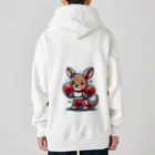 Mushikingのカンガルーボクサー Heavyweight Zip Hoodie