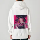 日本神話のtattoo girl Heavyweight Zip Hoodie