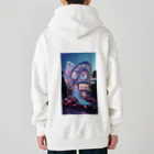 AQUAMETAVERSEの幻想的なお家アメジスト2846 Heavyweight Zip Hoodie