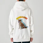 LLC Reality のSHIBAINU（ソラくん）おすわり Heavyweight Zip Hoodie