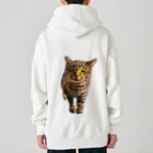 猫島のじかんのごめ～んにゃさい Heavyweight Zip Hoodie