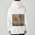 JapaneseArt Yui Shopの古代人の未来設計 Heavyweight Zip Hoodie