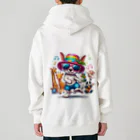 パカオのダンシングアニマル Heavyweight Zip Hoodie