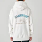 ケイティ企画の八戸ロゴ(ブルーゴールド) Heavyweight Zip Hoodie