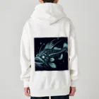 susumu47の深海魚のキャラクターグッズ Heavyweight Zip Hoodie