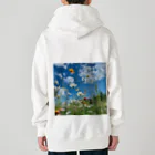 ドライバーの色々な草花 Heavyweight Zip Hoodie