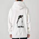 空とぶペンギン舎のガラパゴスペンギンA Heavyweight Zip Hoodie