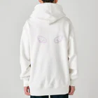 はぬの天使の羽（ピンク） Heavyweight Zip Hoodie