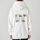 ちゅんTのガラパゴス諸島の仲間たち Heavyweight Zip Hoodie