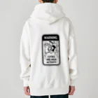 nya-mew（ニャーミュー）のこねこ活発危険！ Heavyweight Zip Hoodie