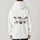 Syu.jjmnのチンチラのお寿司（並） Heavyweight Zip Hoodie