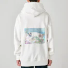 りとるたまの自由な心 Heavyweight Zip Hoodie