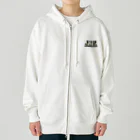 Threefall Japan Aviationの【Threefall Japan Aviation 】J3Rロゴ（TFJAバージョン:3ch手書き） Heavyweight Zip Hoodie