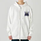 イラストTシャツ【ULTIMATE】のタイプライターさん Heavyweight Zip Hoodie