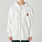 んじゃらかのひよこの日良子ちゃん、もぐもぐ Heavyweight Zip Hoodie