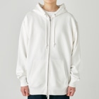 GOODS SHOP【そぞろな小窓】 SUZURI店の[バックプリント]【本番まであと何日？】 Heavyweight Zip Hoodie