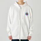 harusaku2131の地球の未来が心配な天使ちゃん Heavyweight Zip Hoodie