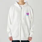 Round GameのCwELL Rose クゥエル ローズ Heavyweight Zip Hoodie