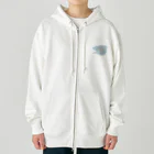 niwatsukinoの癒し、かわゆすのイルカちゃん。 Heavyweight Zip Hoodie