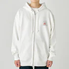 じこまんぞくのいちごだいふくいぬ Heavyweight Zip Hoodie