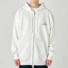 うきわさんのちらっとうさぎ Heavyweight Zip Hoodie