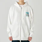 AKISENのエーゲ海ガールズ Heavyweight Zip Hoodie