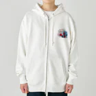 amemugi（あめむぎ）のあしかせ。 Heavyweight Zip Hoodie