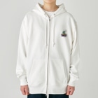 Gonta1059の蛙さん Heavyweight Zip Hoodie