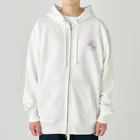 Rabbitflowerの♥らびこ♥バレンタイン Heavyweight Zip Hoodie