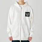 lunar eclipseの人生の荒波、乗り越えてやるぜ！！！ Heavyweight Zip Hoodie