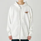 segasworksのパラサウロロフス・ワルケリ（白亜紀の牛たち より） Heavyweight Zip Hoodie