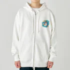 nakagawa-kikakuのコーギーの大ジャンプ Heavyweight Zip Hoodie