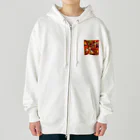 sagimoriの唐辛子アート Heavyweight Zip Hoodie