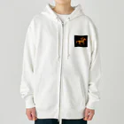 mumusの馬　colorful Heavyweight Zip Hoodie