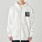 Norizのかわいい猫ちゃん Heavyweight Zip Hoodie