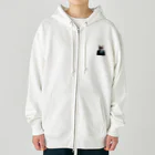 ramiakunのサングラスを掛けた猫 Heavyweight Zip Hoodie