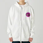 ニムニムのお部屋のシロオビノメイガ Heavyweight Zip Hoodie