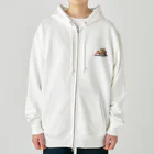 Auraのぱくぱくネコちゃん Heavyweight Zip Hoodie